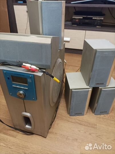 Акустика колонки сабвуферы