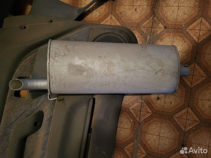 Глушитель москвич 2141