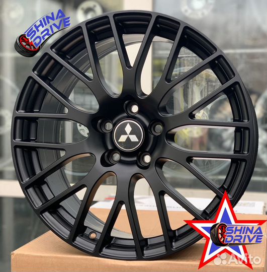 Диски Mitsubishi R18 5x114,3 Black Matt