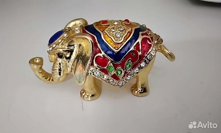 Слон - шкатулка коллекция