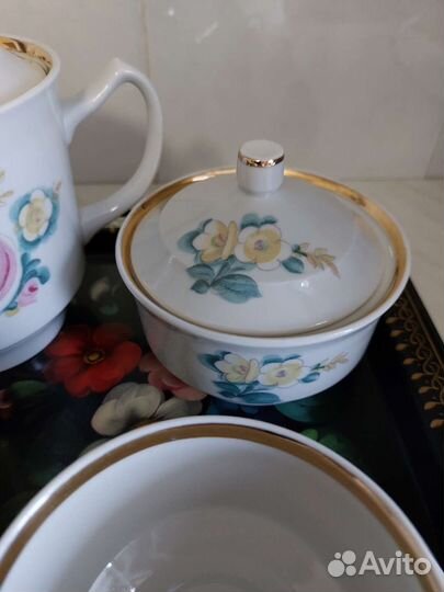 Чайный сервиз дулево СССР