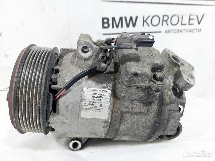 Компрессор кондиционера (дизель) Qashqai (J10) (20