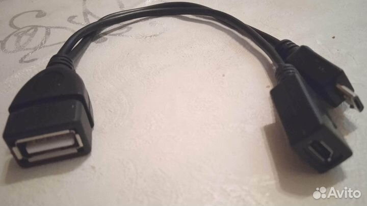 Микро OTG кабель