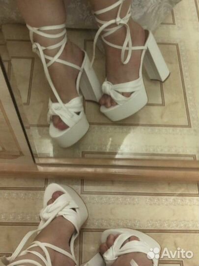 Туфли на платформе 40