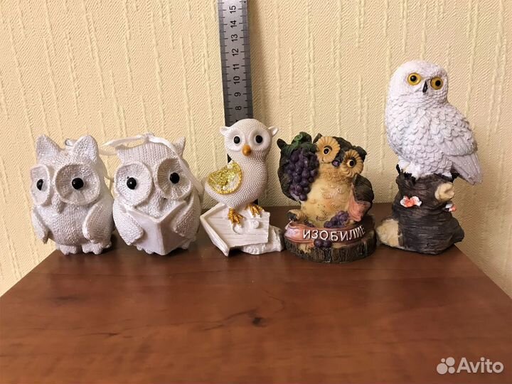 Совы и другие фигурки
