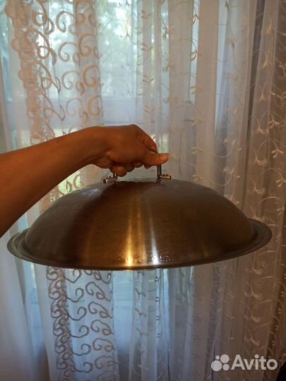 Крышка из нержавейки для кастрюли