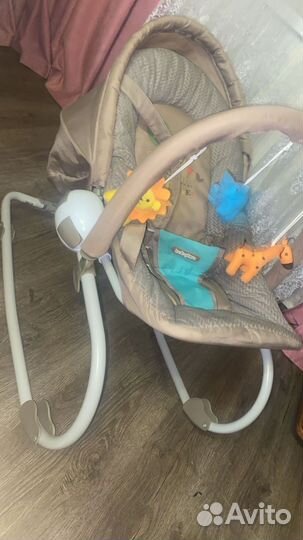 Детский качалка-шезлонг