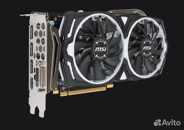 MSI Radeon RX 570 armor 8GB OC Трейдин