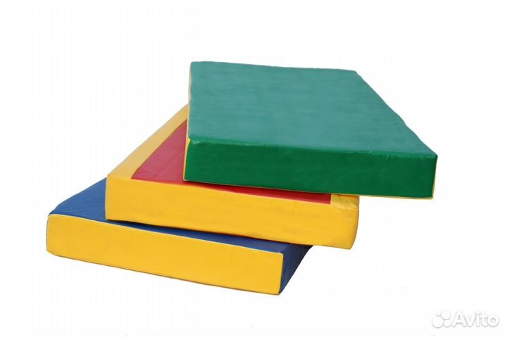 Маты мягкие гимнастические 4 размера толщина 10 см