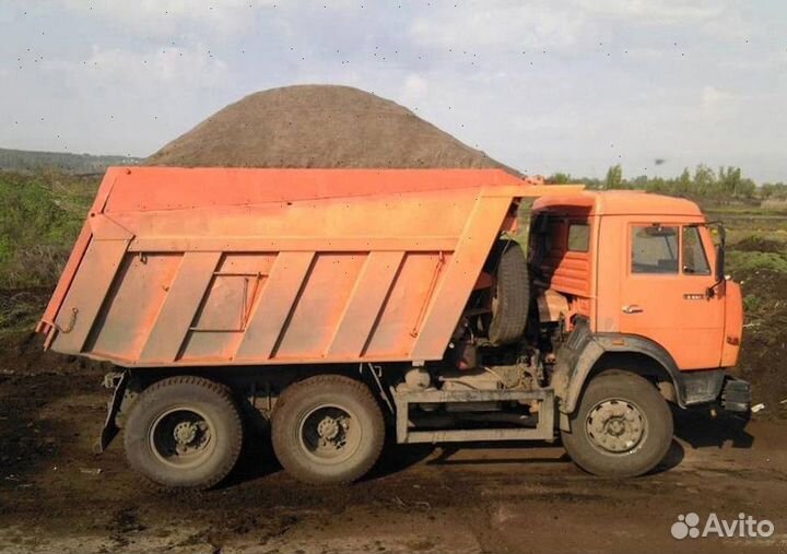 Песок речной с доставкой