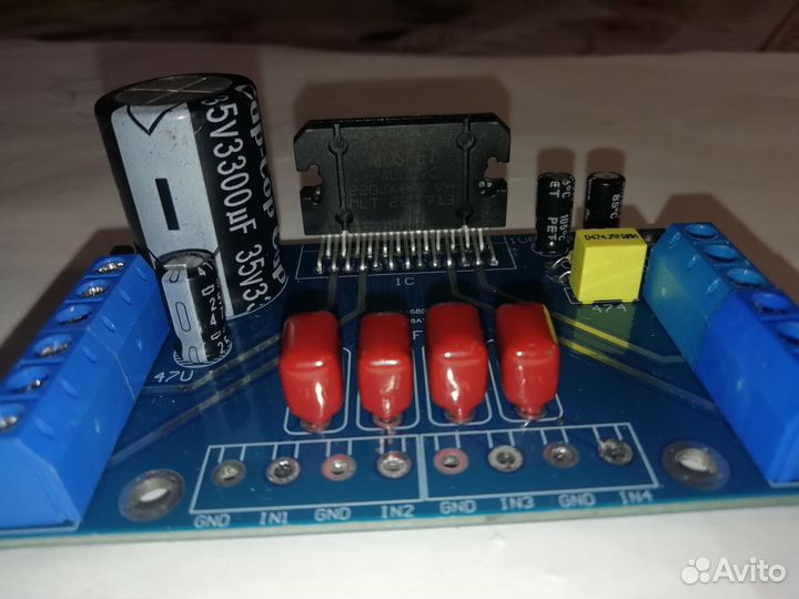 Плата аудио-усилителей