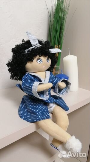 Интерьерная кукла ручной работы