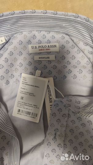 Us polo assn рубашка
