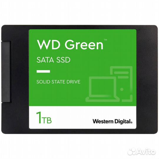 Твердотельный накопитель Western Digital 1000 Gb W