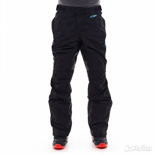 Штаны эндуро dragonfly Freeride Black/Blue 400160