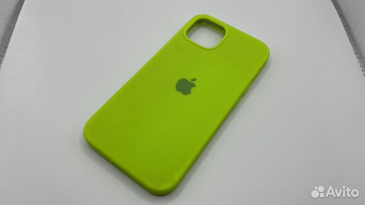 Чехол на iPhone 13 Silicon Case Juicy green