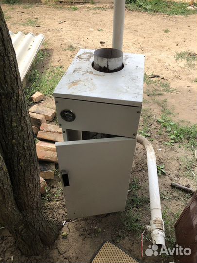 Газовый котел двухконтурный напольный