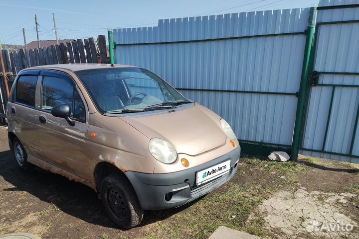 Daewoo Matiz 0.8 МТ, 2002, 147 047 км