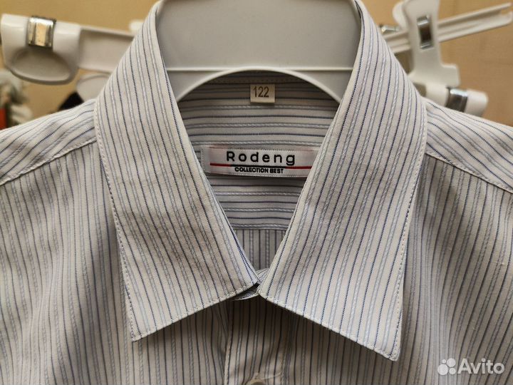 Рубашка школьная 122 размер