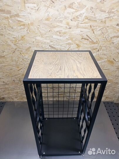 Дровница лофт