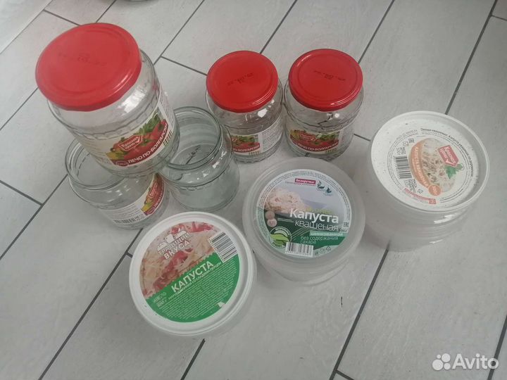 Банки стеклянные, бесплатно