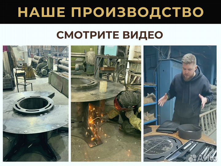 Гриль стол мангал для дачного участка