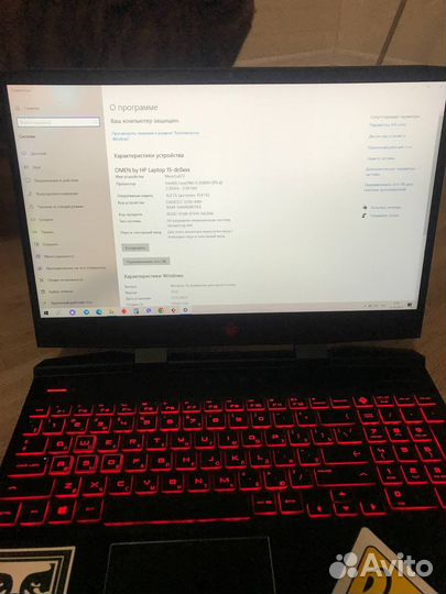 Omen by HP Laptor 15-dc0xxx