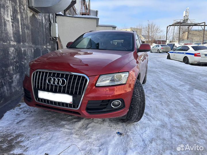 Обвес комплект с накладками навесным Audi q5 8r