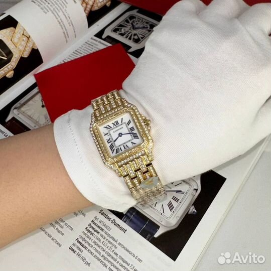 Cartier Panthere de Cartier 22mm Swarovski Женские