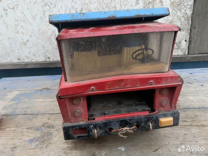 Игрушка машинка железная большая самосвал СССР