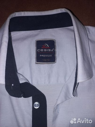 Рубашка для мальчика 140