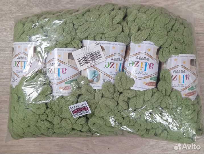 Пряжа alize puffy