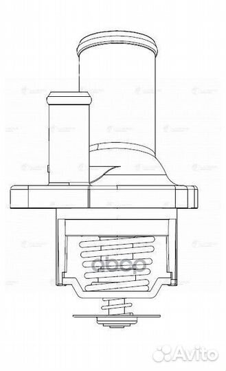 Термостат Chevrolet Epica (06) (с алюм. корпус