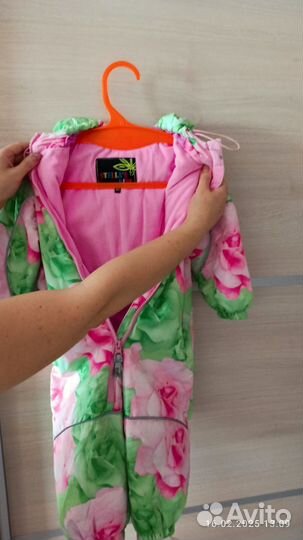 Комбинезон весенний для девочки 86