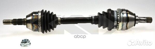 Полуось передн лев opel: astra H 04, astra H G