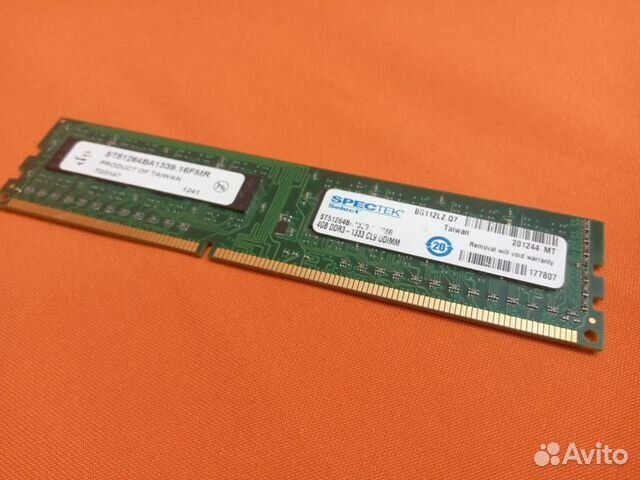 Оперативная память Ddr3 4Gb dimm 1333Mhz