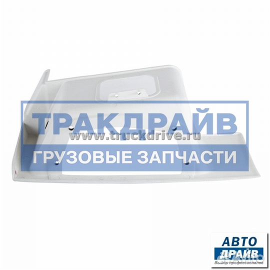 Корпус подножки TGA M L LX TGS белый пластик правый