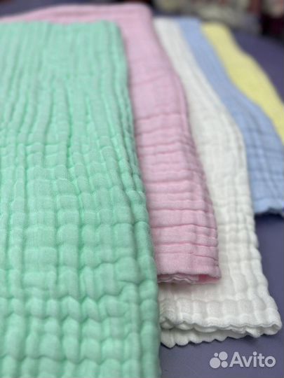 Муслиновый плед одеяло для двойни