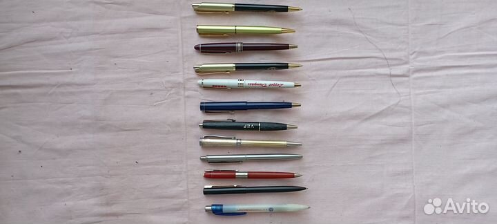Ручки шариковые и перьевые СССР