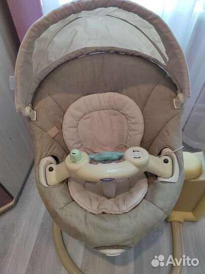 Детские электронные качели для новорожденных