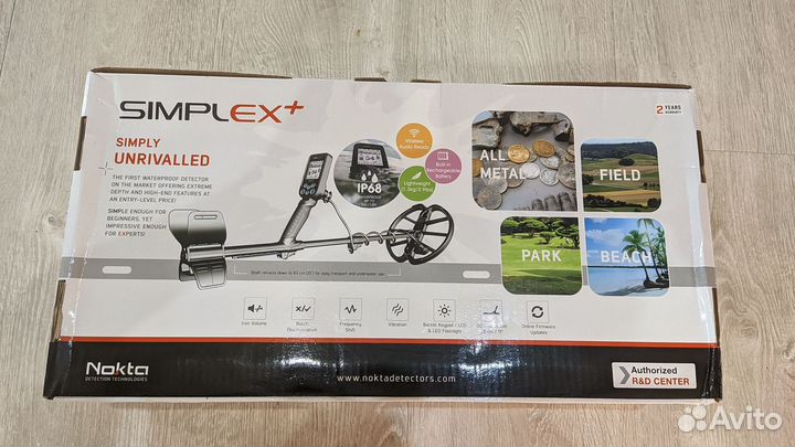 Металлоискатель nokta makro simplex plus новый