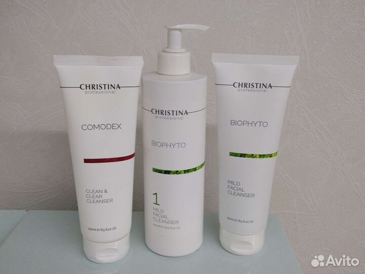 Косметика Сhristina гели, пенки