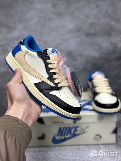 Кроссовки женские Nike Air Jordan 1 travis scott