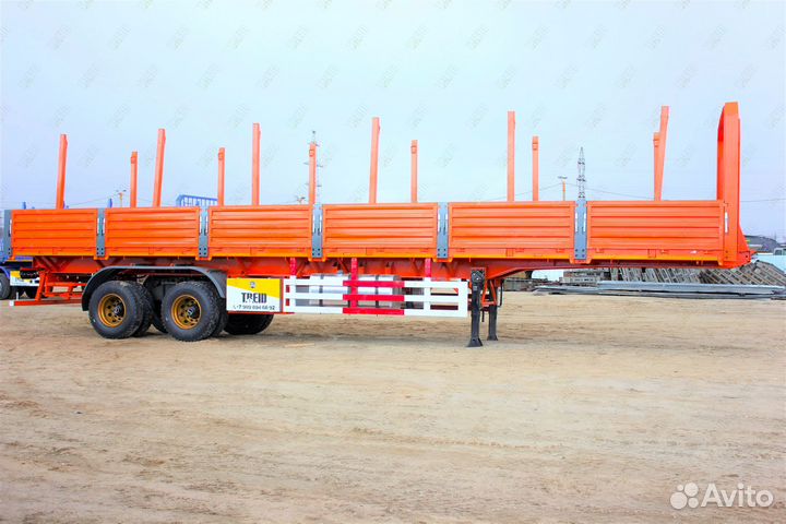 Полуприцеп бортовой AMUR LYR9500JSR, 2024