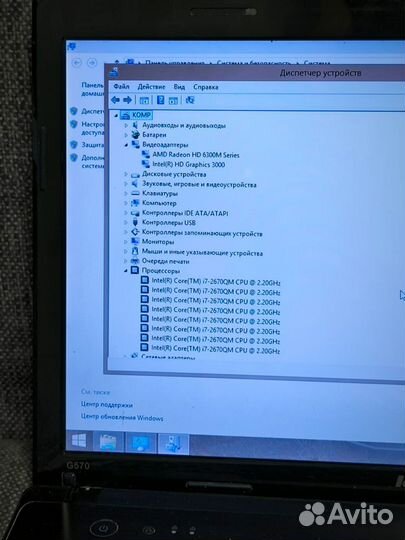 Моный Core i7 8ядер/ 10гб/ Radeon 6300/SSD+HDD