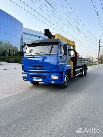 КАМАЗ 65117 с КМУ, 2015