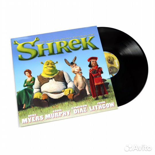 Shrek OST LP black музыка мультфильма