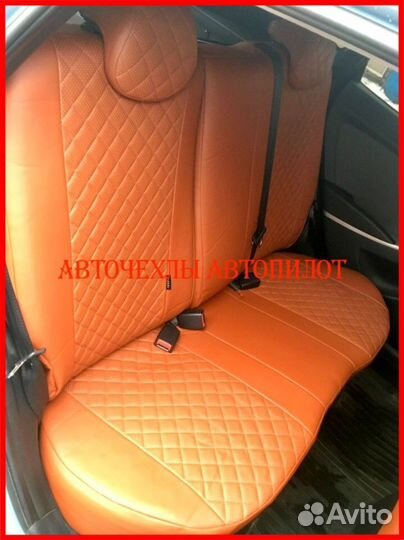 Чехлы Автопилот Hyundai Solaris 1 Sd из экокожи