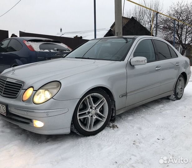 Бампер передний mercedes w211 avangard