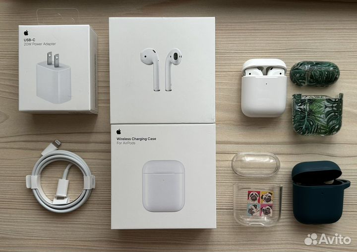 Наушники apple airpods 2 оригинал